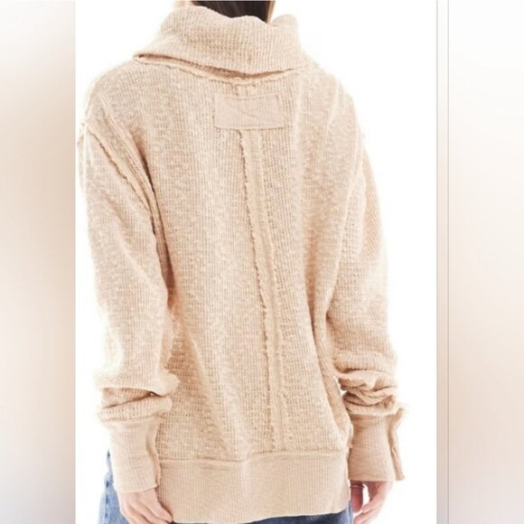 NWT Women's‎ FREE PEOPLE Tommy Turtleneck Slouchy Sweater | Size S - Picture 7 of 15